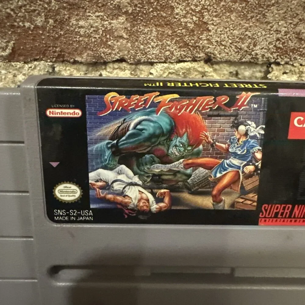 Street Fighter II 2 - Super Nintendo SNES - Cartridge Only - Tested